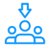 sourcing and screening icon